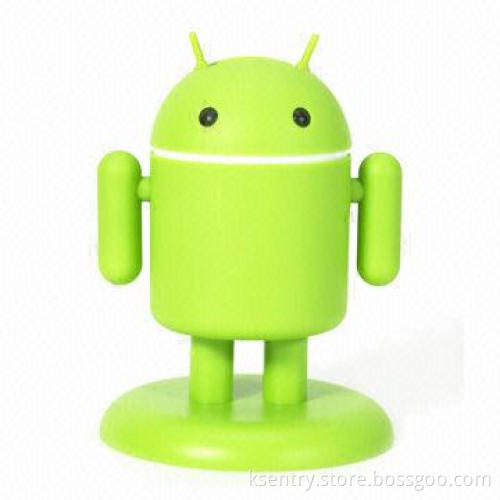 Promotions Andru Android Robot USB Cellphone Travel Charger, Output 5V/1A, US Plug, OEM Manufacturer